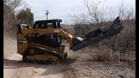 using a brush hog on a skid steer|brush mower attachment skid steer.